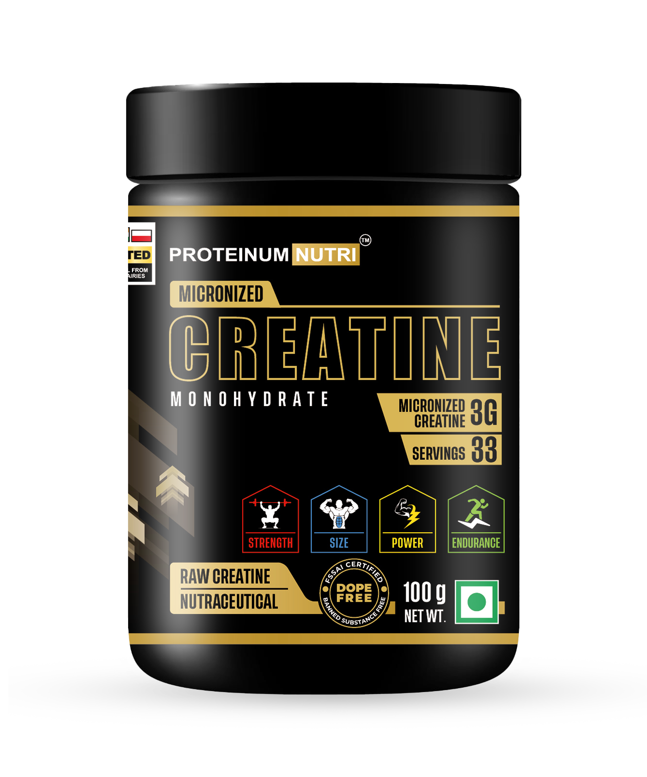 Creatine 100g Front Mock